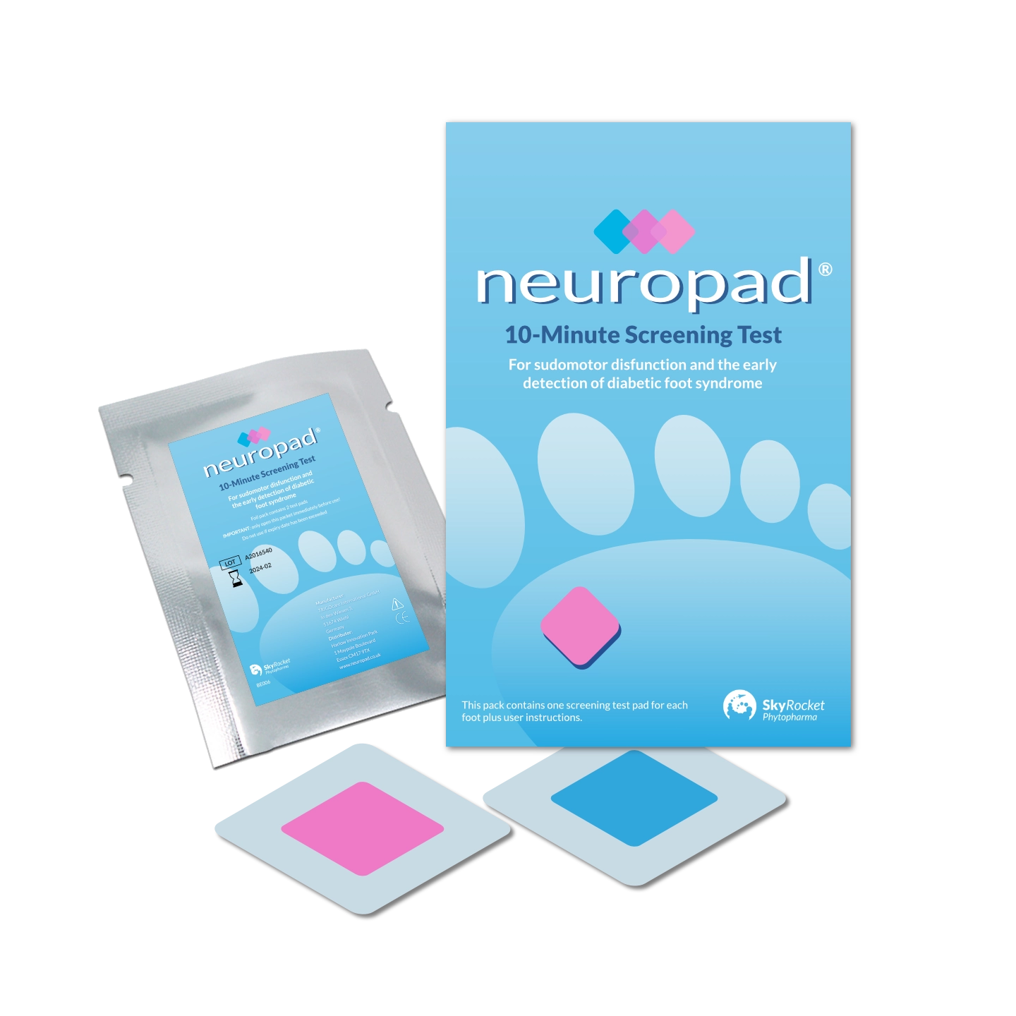 Neuropad 10-minute screening test